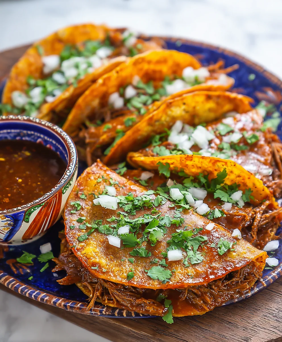 Authentic Beef Birria Tacos Recipe - Flavorful & Easy