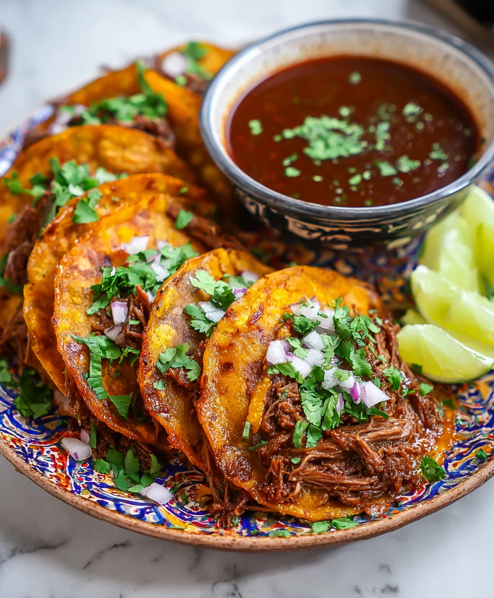 Authentic Beef Birria Tacos Recipe - Flavorful & Easy