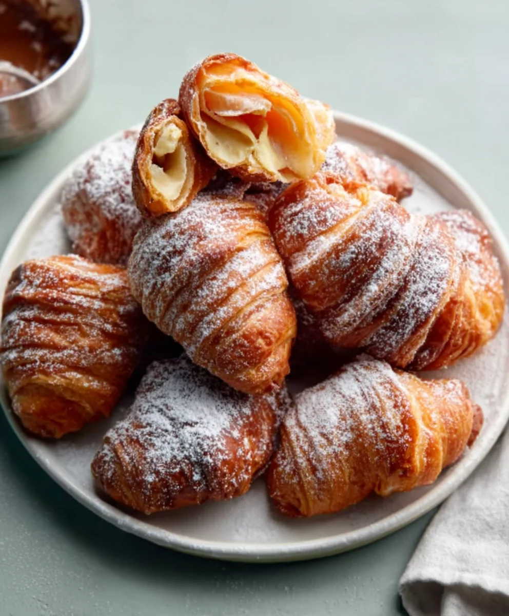 Fried Croissant Beignets-Sweet Treat Recipe