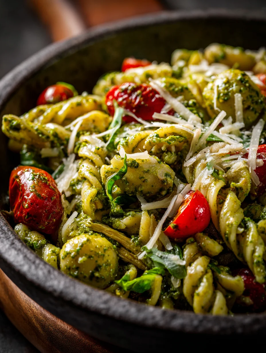 Easy Pesto Pasta Salad - Fresh & Flavorful Recipe