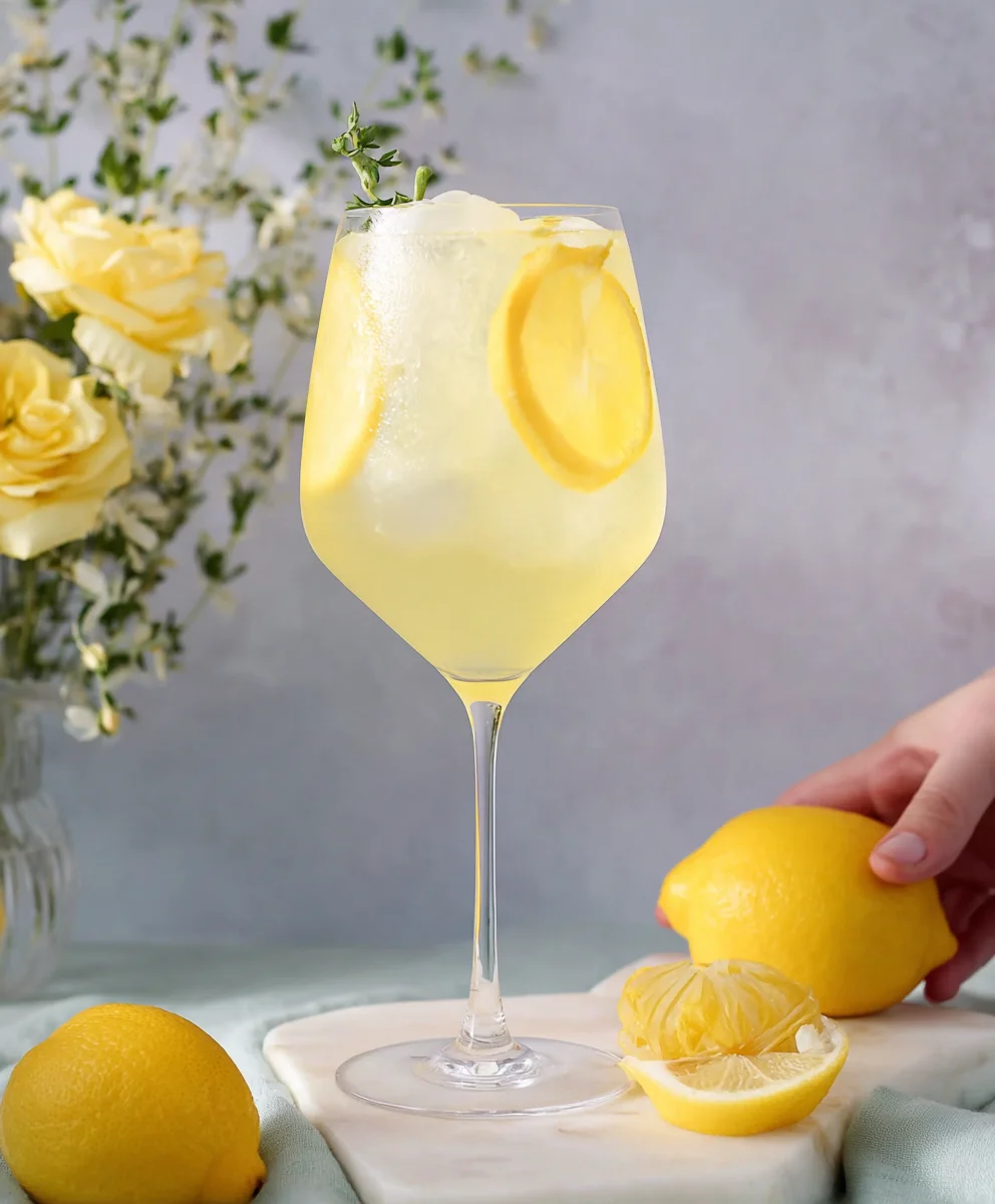 Non-Non-Non-Alcoholic Alternativeic Limoncello Spritz-Ultimate Mocktail
