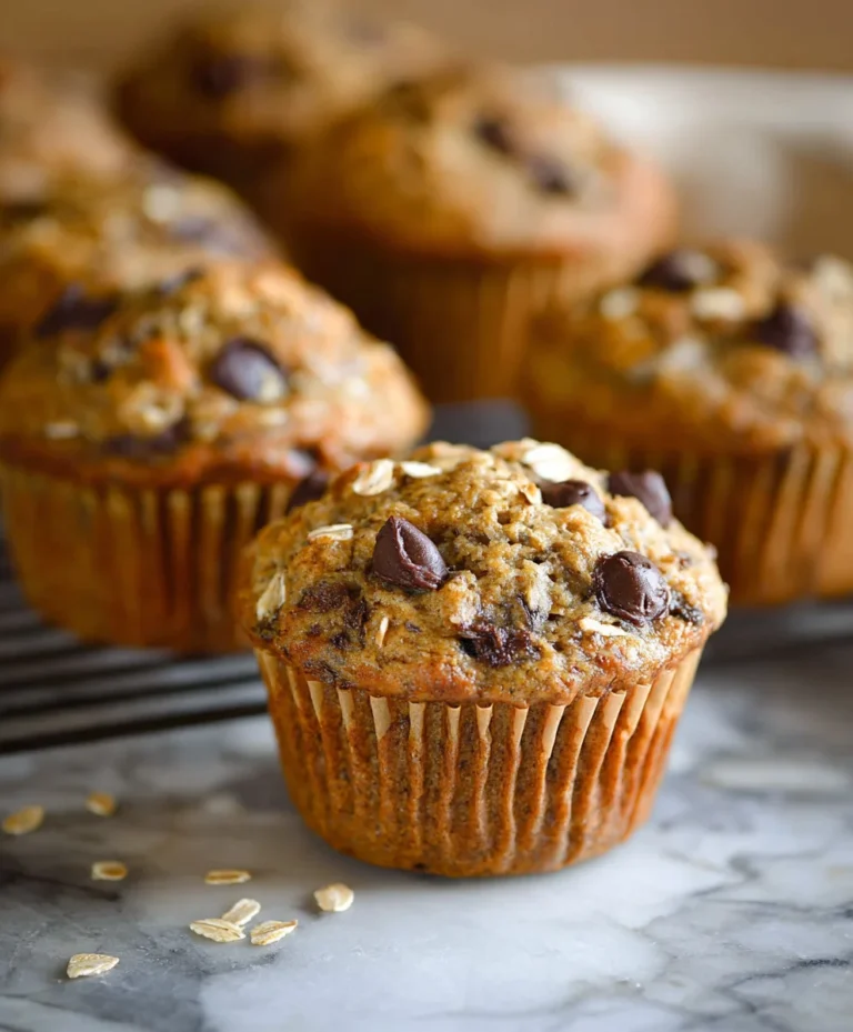 Healthy Banana Oatmeal Muffins-Easy & Delicious