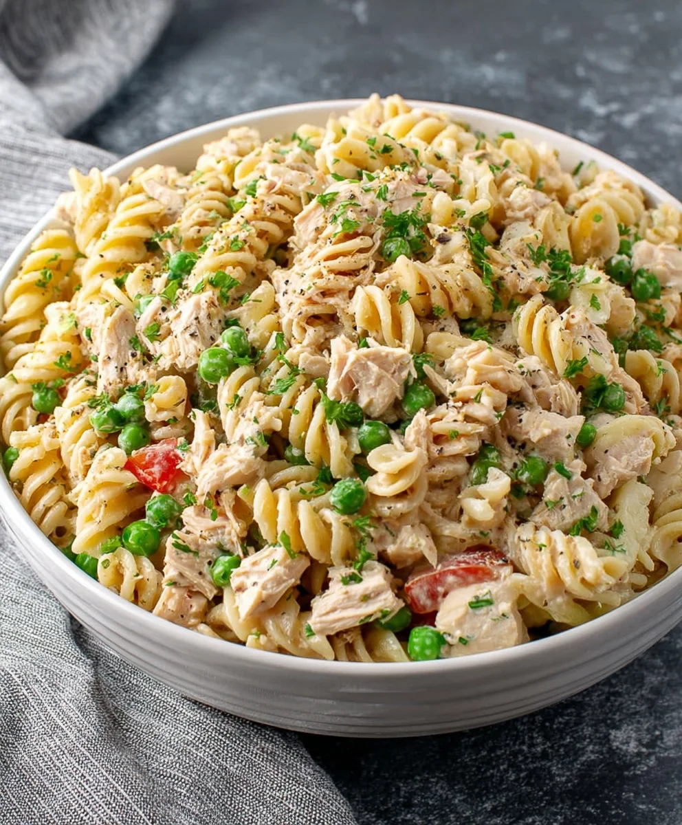 Quick & Easy Tuna Pasta Salad Recipe-Fresh Flavor