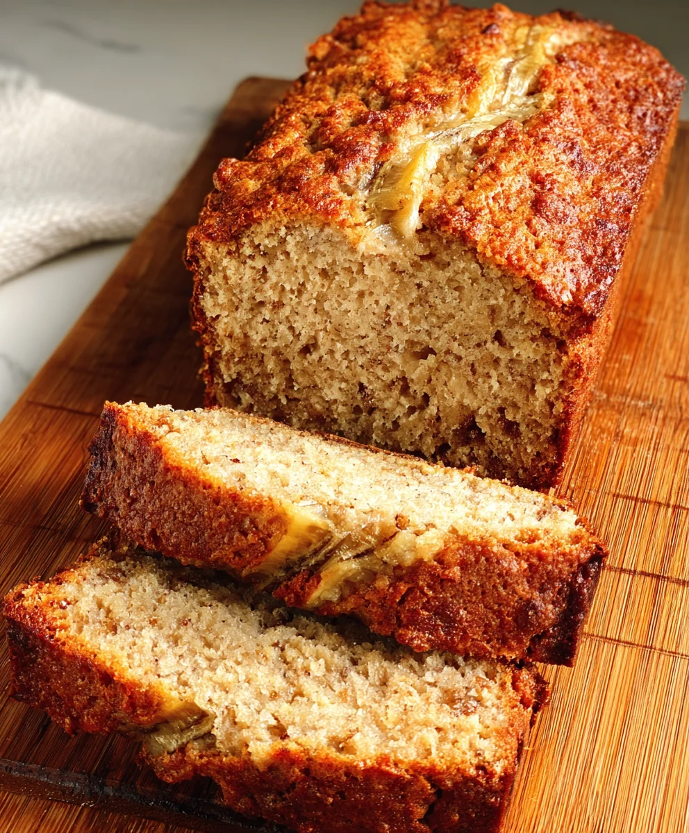 Healthy Cottage Cheese Banana Bread Recipe