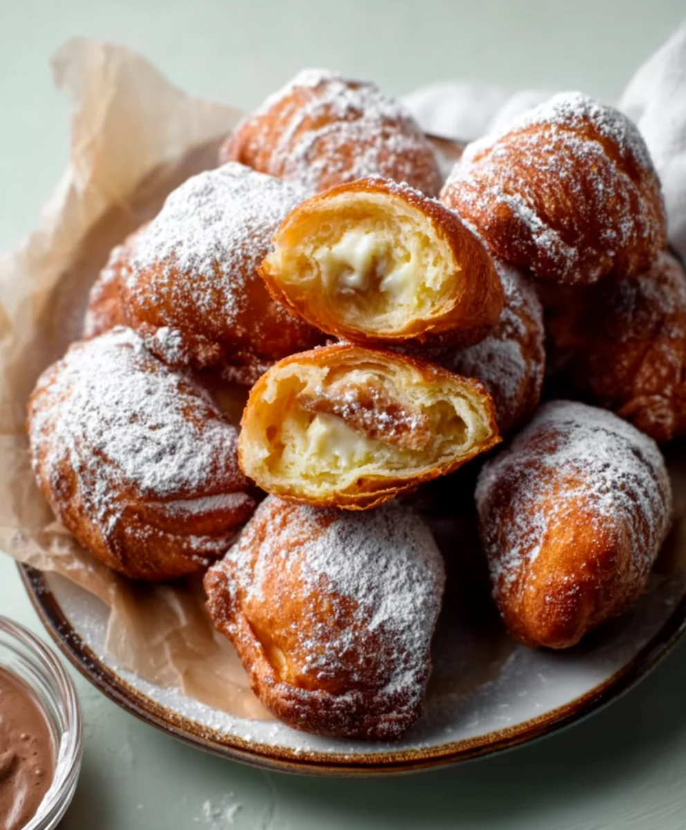 Fried Croissant Beignets-Sweet Treat Recipe