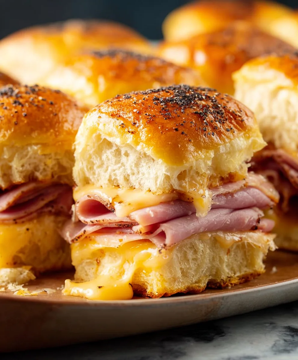 Beef Beef Ham Cheese Sliders Easy Recipe
