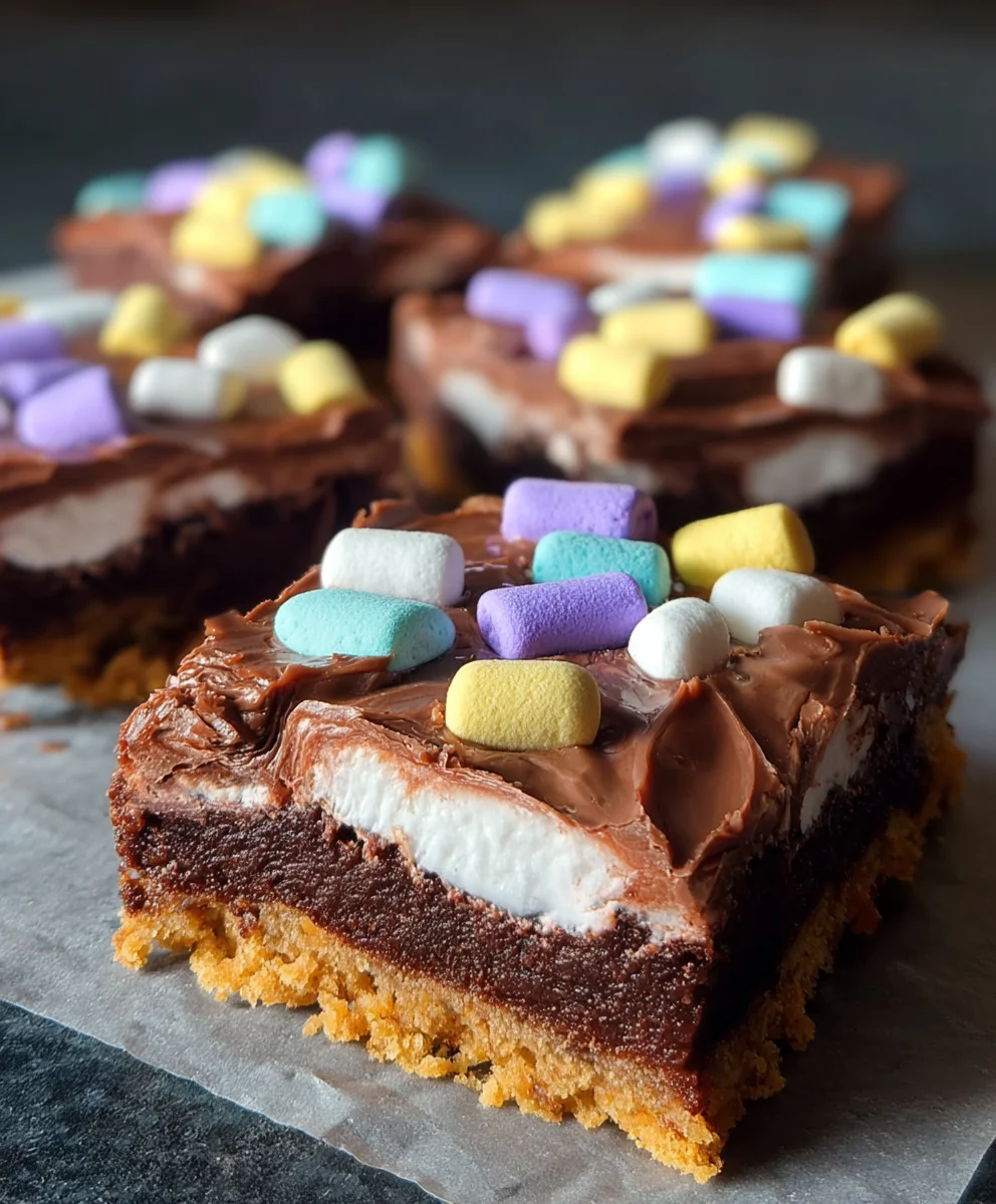 Easy Peep Bars Recipe - Sweet Springtime Treat