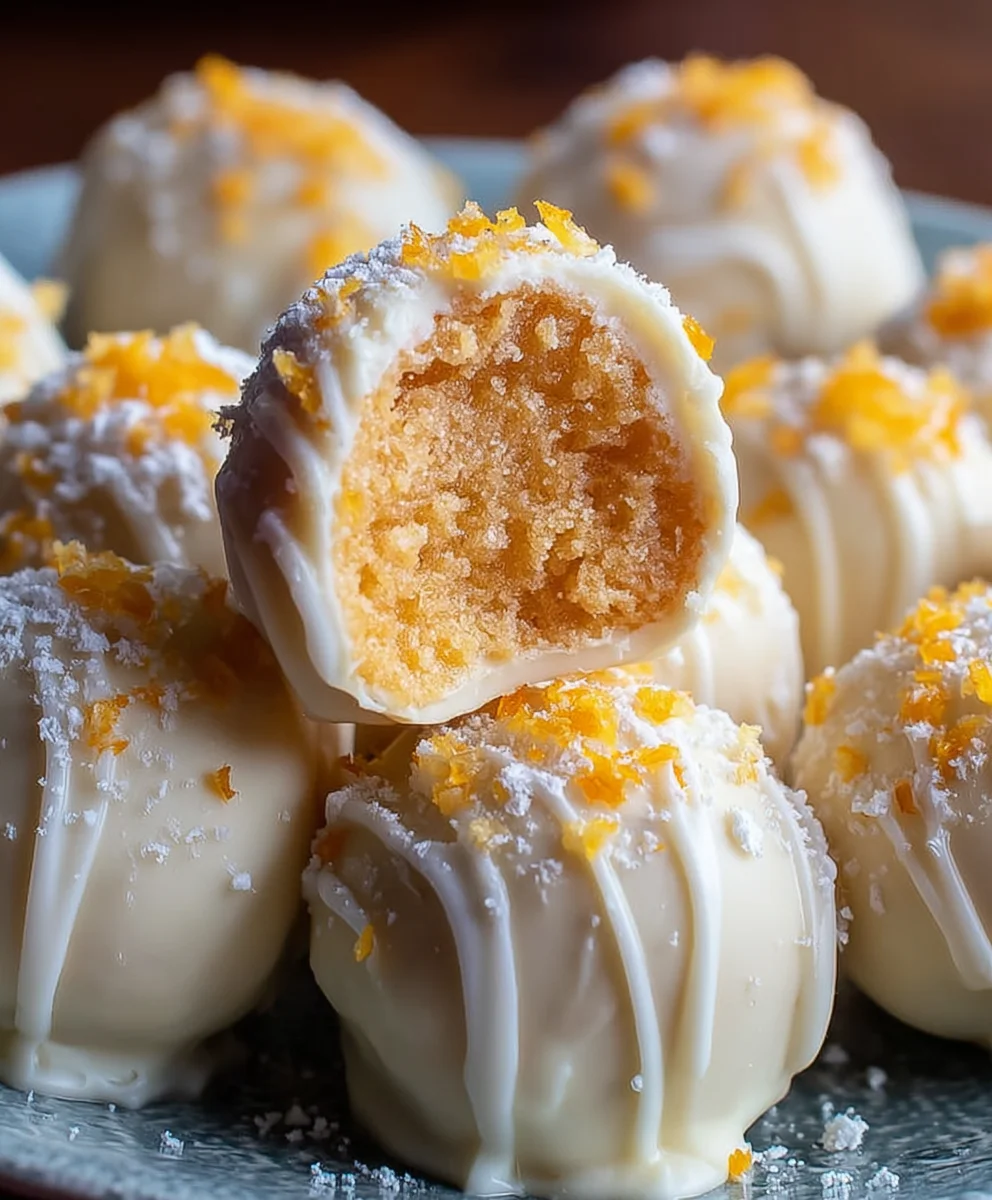 White Chocolate Orange Bliss - Decadent Dessert