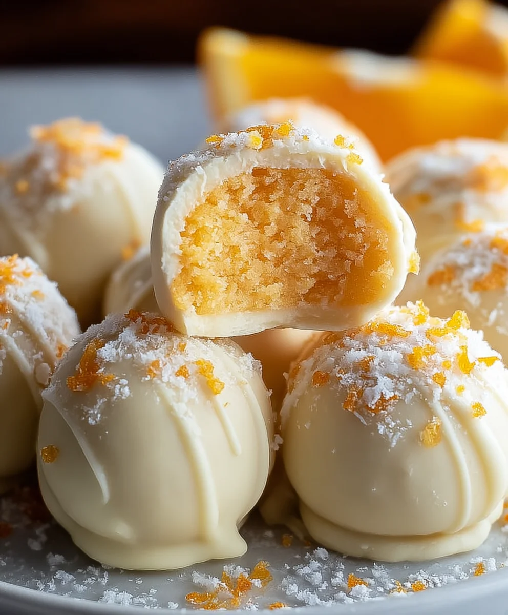 White Chocolate Orange Bliss - Decadent Dessert