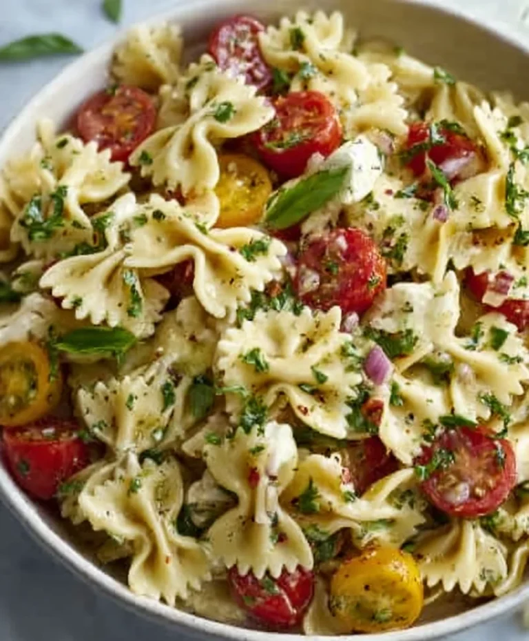 Easy Bow Tie Pasta Salad Recipe – Delicious & Quick
