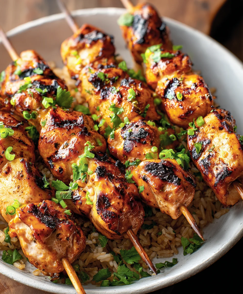 Easy Chicken Skewers - Delicious Dinner Ideas