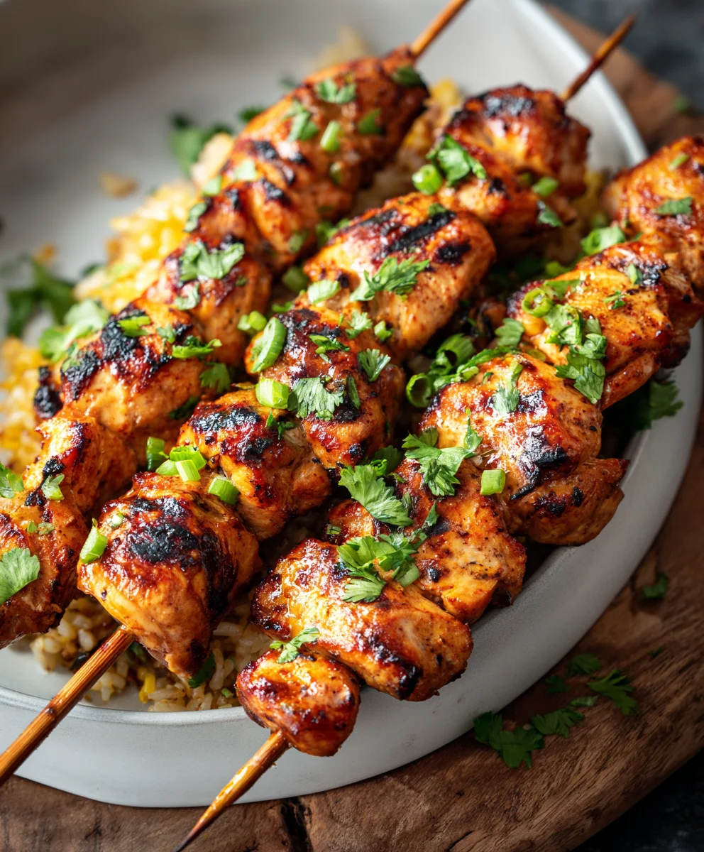 Easy Chicken Skewers - Delicious Dinner Ideas