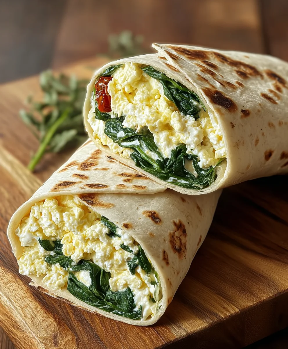 Copycat Starbucks Spinach Feta Wrap-Egg White