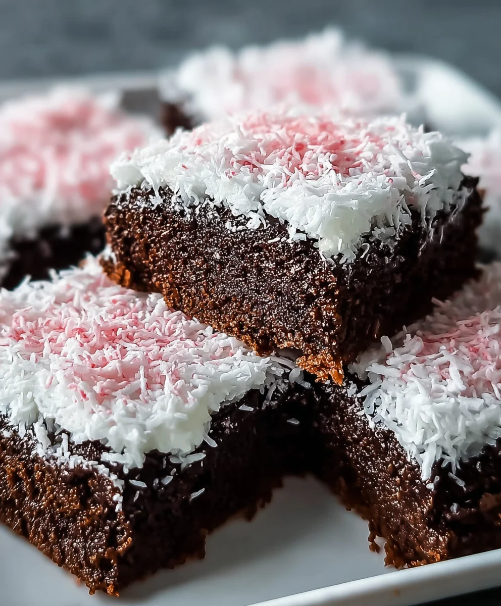 Sno Ball Brownies-Decadent Coconut-Chocolate Bliss