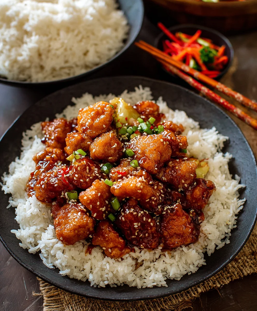 Easy General Tso's Beef- Flavorful Stir-fry