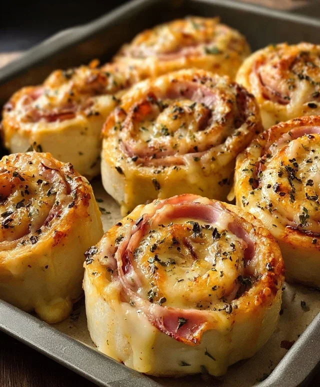 Beef Beef Ham and Cheese Pinwheels