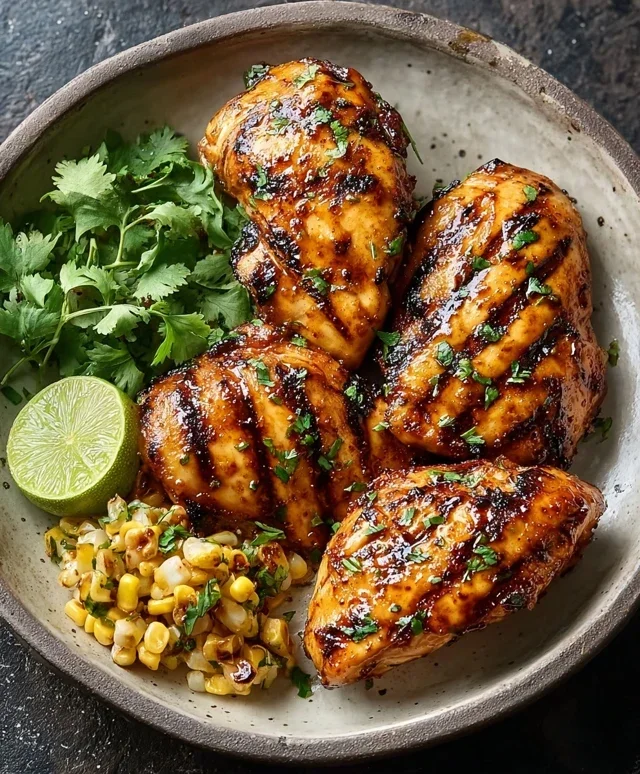Grilled Hot Honey Chicken