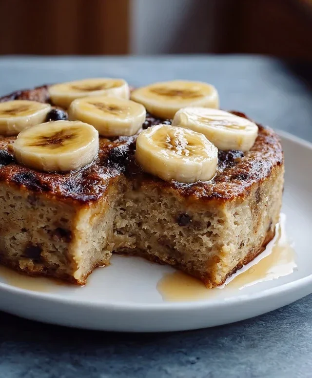 Gluten Free Banana Pancake Bake