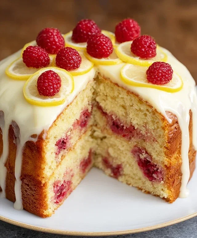 Raspberry Lemon Cake