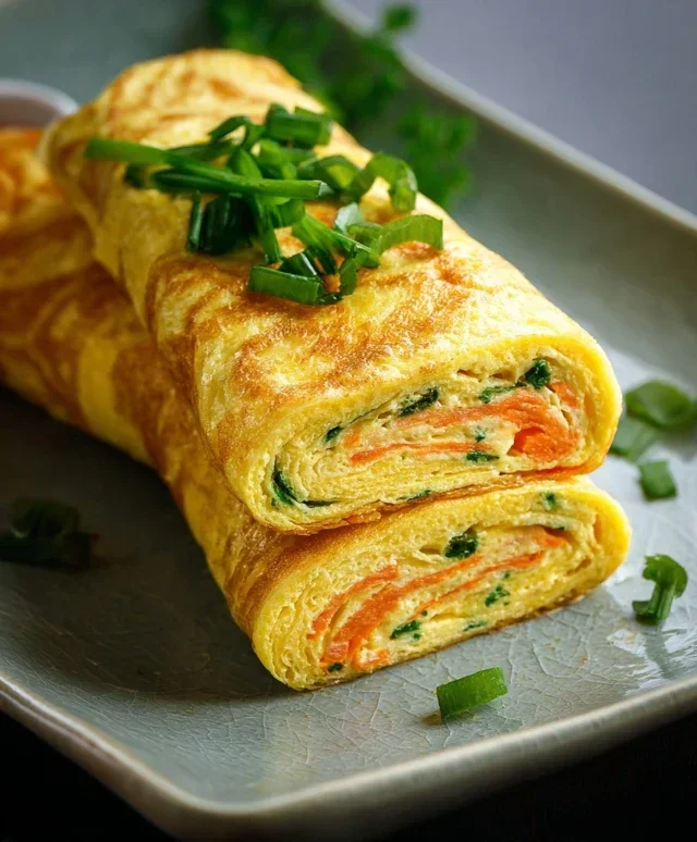 Gyeran Mari (Korean Rolled Omelette)