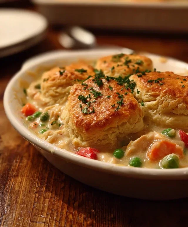 red lobster biscuit chicken pot pie