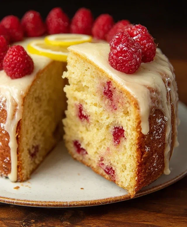 Raspberry Lemon Cake