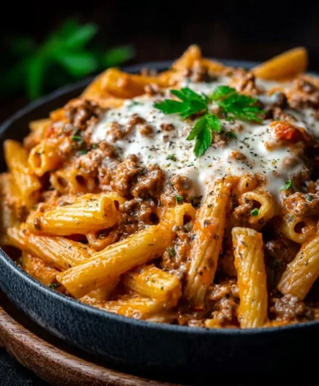 Creamy Beef Pasta