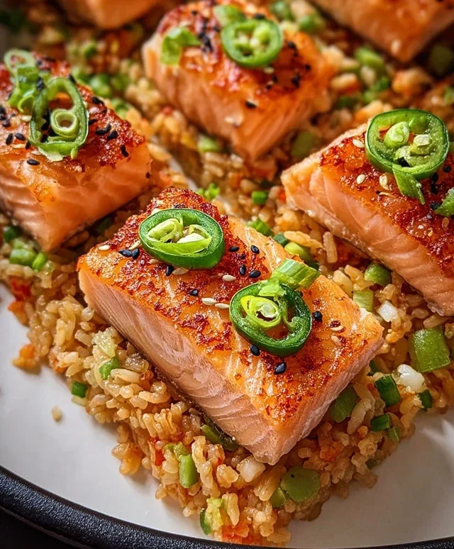 Salmon Crispy Rice