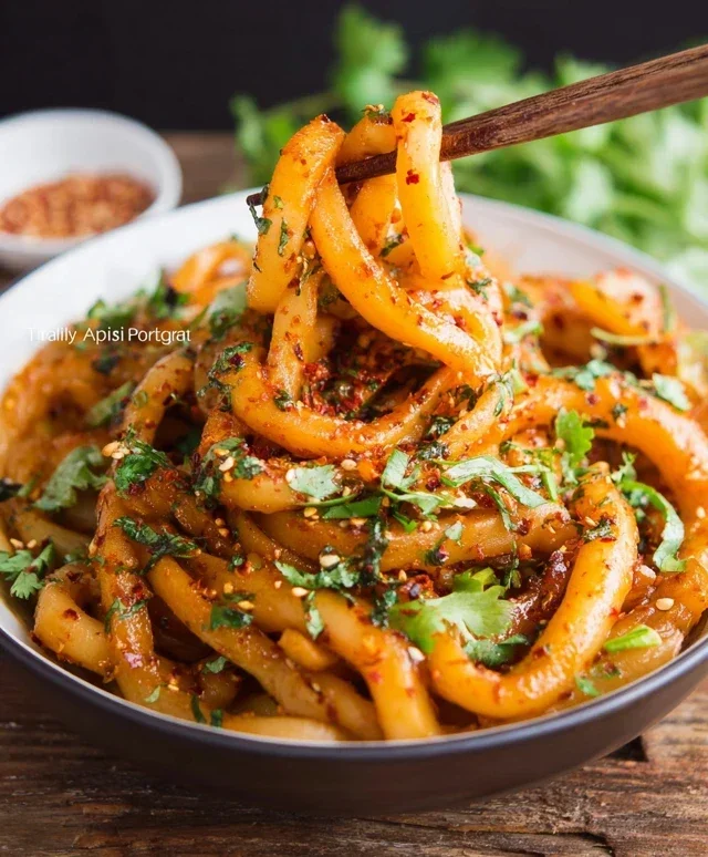 Spicy Potato Noodles