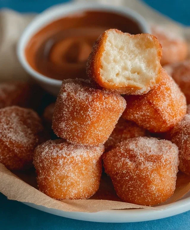 Sweet Air Fryer Churro Bites Recipe