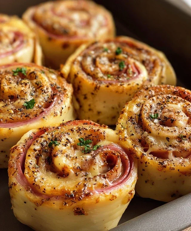 Beef Beef Ham and Cheese Pinwheels