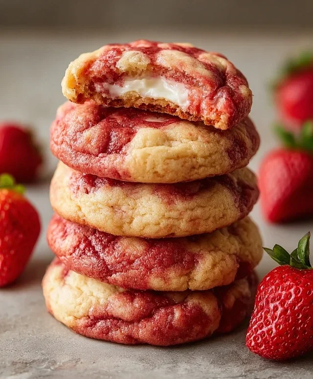 Strawberry Cheesecake Cookie