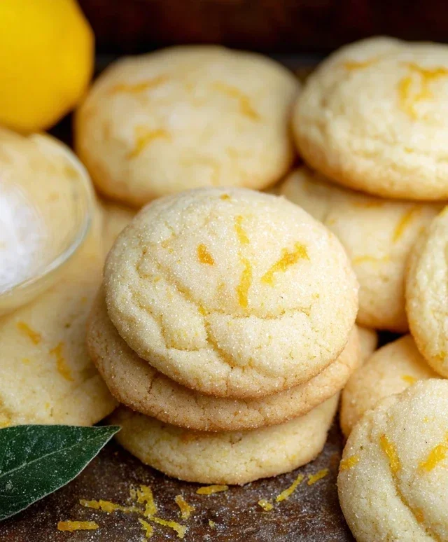 Soft & Chewy Lemon Cookies