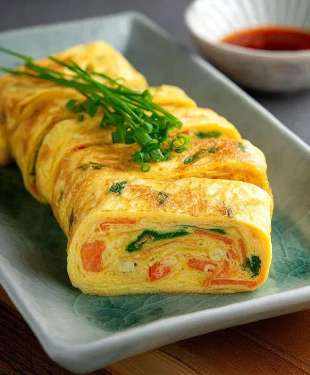 Gyeran Mari (Korean Rolled Omelette)