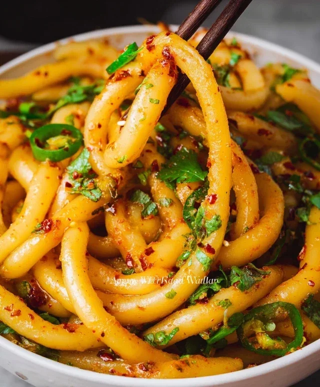 Spicy Potato Noodles