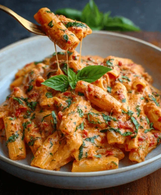 Creamy Tomato Garlic Pasta