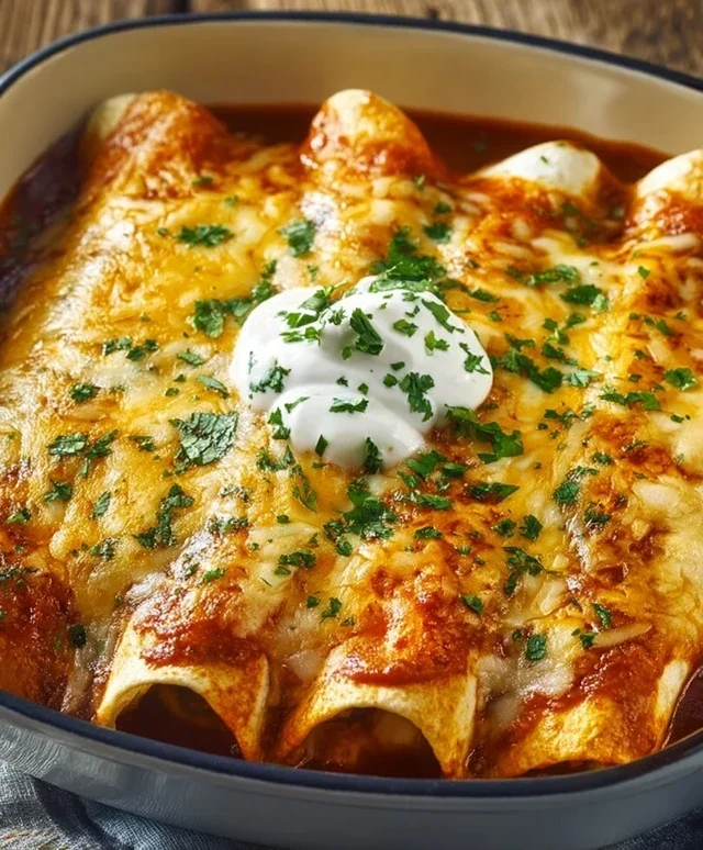 Delicious Chicken Enchiladas