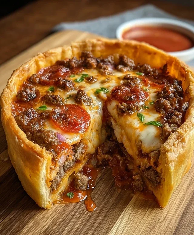 The Pizza Burger Pie
