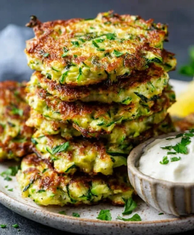 Crispy and Easy Zucchini Fritters Recipe