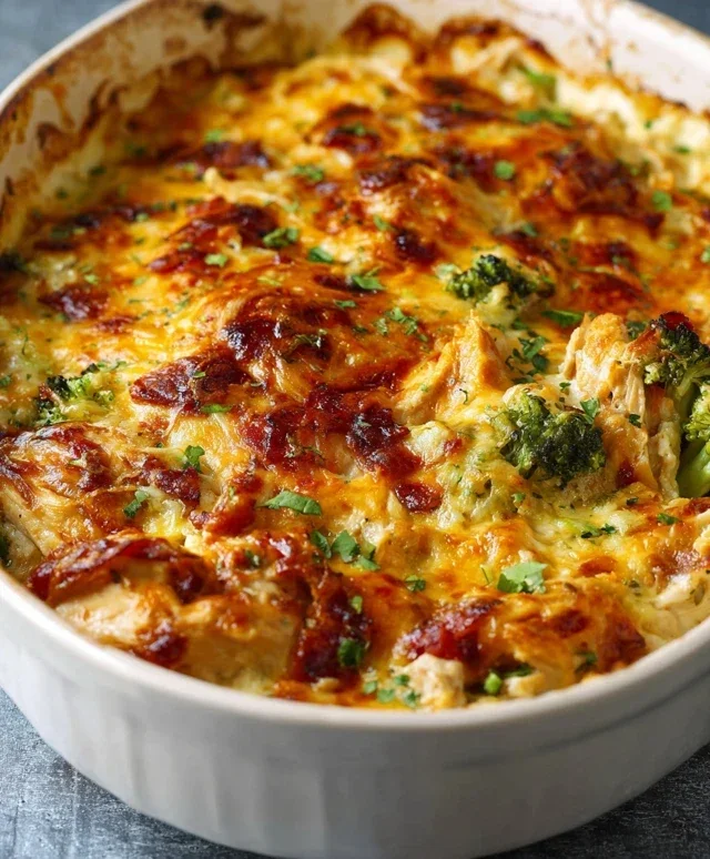 Easy Low Carb Chicken Casserole