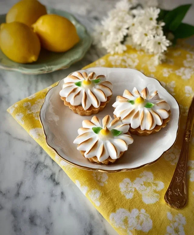 Daisy Lemon Meringue Pies