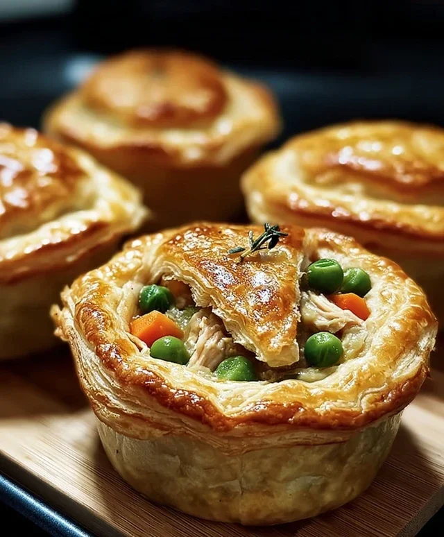 Mini Chicken Pot Pies