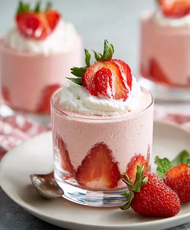Strawberry Mousse