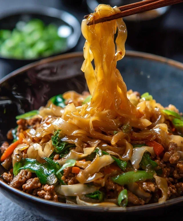 Potsticker Noodle Bowl
