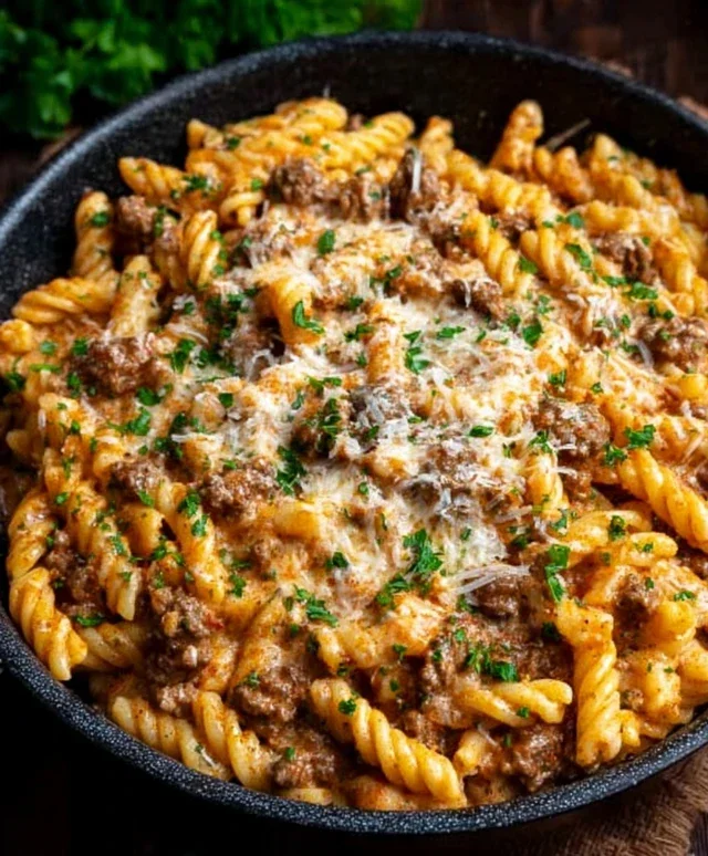 Creamy Beef Pasta