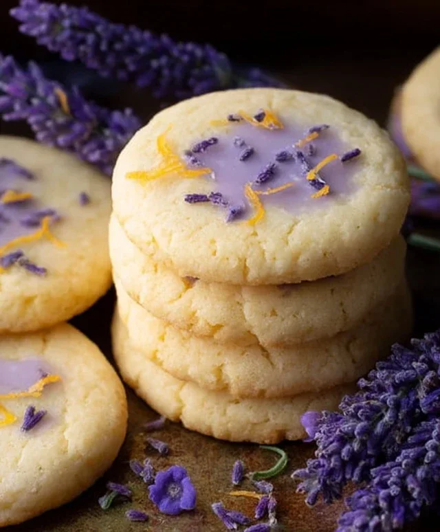 Lemon Lavender Cookie Recipe