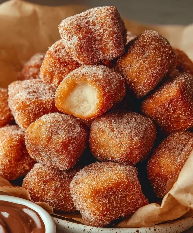 Sweet Air Fryer Churro Bites Recipe