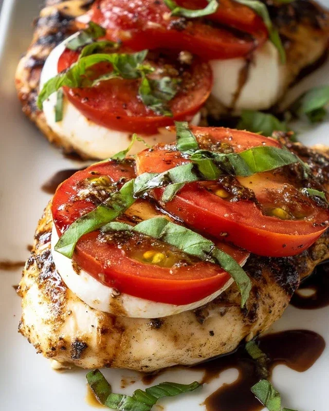 Grilled Chicken Caprese
