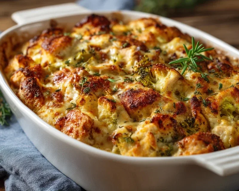Easy Low Carb Chicken Casserole