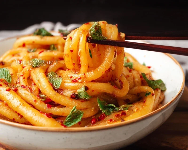 Spicy Potato Noodles